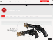 Tablet Screenshot of 1or8faction.com